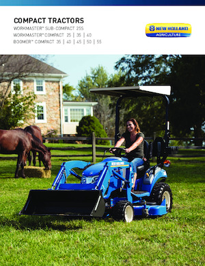कॉम्पैक्ट यूटिलिटी ट्रैक्टर New Holland Workmaster 25