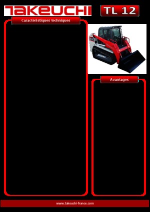 स्किड स्टीयर लोडर Takeuchi TL 12