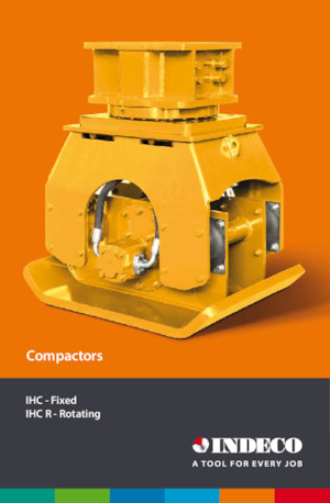 हाइड्रोलिक एक्सकेवेटर के लिए कॉम्पेक्टर INDECO IHC 75