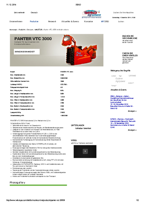 कंपोस्ट टर्नर Seko Panter VTC 3000