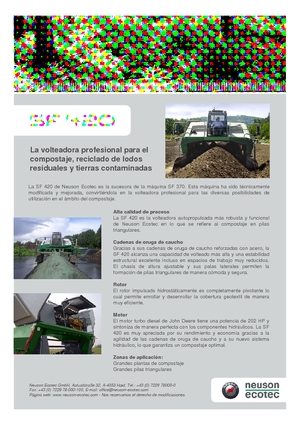 कंपोस्ट टर्नर Neuson-Ecotec SF 420