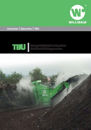कंपोस्ट टर्नर Willibald TBU 3 P