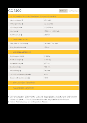 कंक्रीट क्रेशर Epiroc CC 3100 U