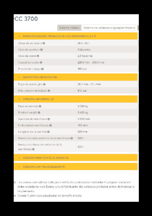 कंक्रीट क्रेशर Epiroc CC 3700 U