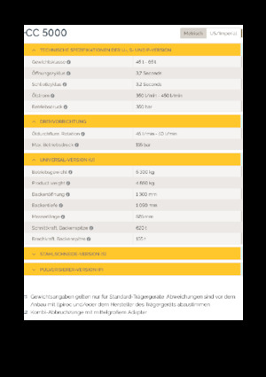 कंक्रीट क्रेशर Epiroc CC 5000 U