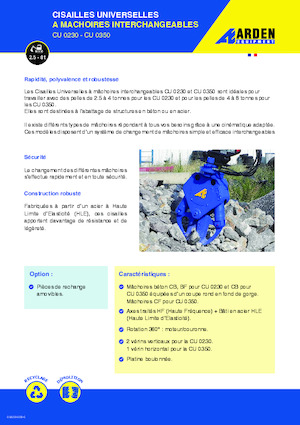 कंक्रीट क्रेशर Arden CU230