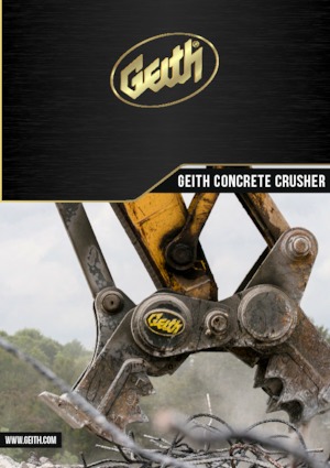 कंक्रीट क्रेशर Geith GT60-RJ