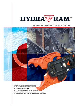 कंक्रीट क्रेशर Hydra Ram HCC 2000 V