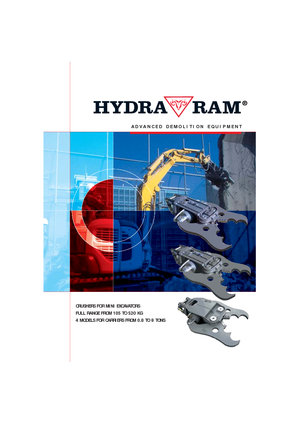 कंक्रीट क्रेशर Hydra Ram HMCR 10