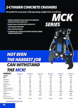 कंक्रीट क्रेशर Hammer MCK35
