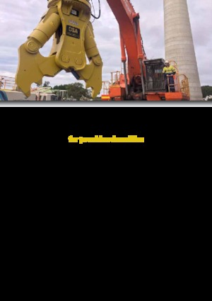 कंक्रीट क्रेशर OSA Demolition Equipment RS 200 