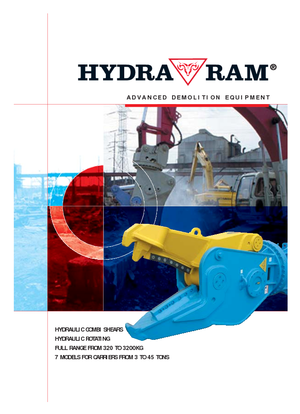 कंक्रीट कटर Hydra Ram HCS 700 SV