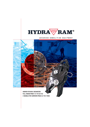 कंक्रीट कटर Hydra Ram HMSH 10