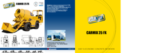 ट्रक मिक्सर Carmix 25 FX