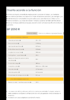 कंक्रीट पल्वराइज़र Epiroc BP 2050 R