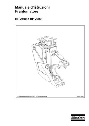 कंक्रीट पल्वराइज़र Atlas Copco BP 2900