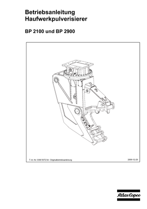 कंक्रीट पल्वराइज़र Atlas Copco BP 2900