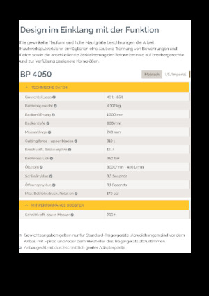 कंक्रीट पल्वराइज़र Epiroc BP 4050