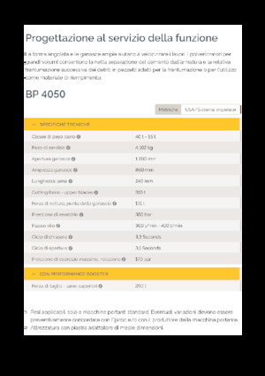 कंक्रीट पल्वराइज़र Epiroc BP 4050