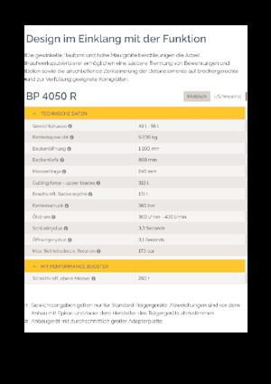कंक्रीट पल्वराइज़र Epiroc BP 4050 R