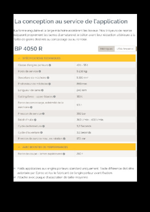 कंक्रीट पल्वराइज़र Epiroc BP 4050 R