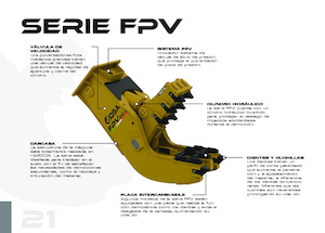 कंक्रीट पल्वराइज़र OSA Demolition Equipment FPV 100 