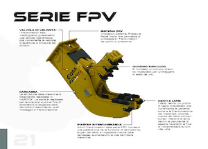 कंक्रीट पल्वराइज़र OSA Demolition Equipment FPV 100 