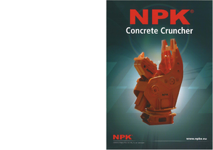 कंक्रीट पल्वराइज़र NPK G18J