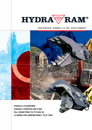 कंक्रीट पल्वराइज़र Hydra Ram HFP 2400 SV