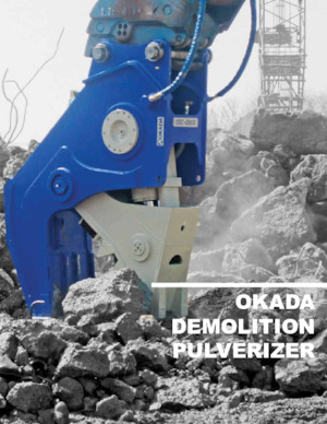 कंक्रीट पल्वराइज़र Okada OSC35A