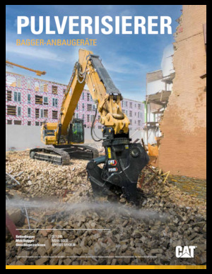 कंक्रीट पल्वराइज़र Caterpillar P224