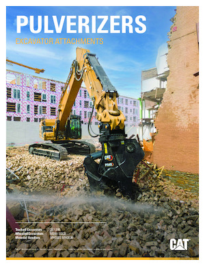 कंक्रीट पल्वराइज़र Caterpillar P224