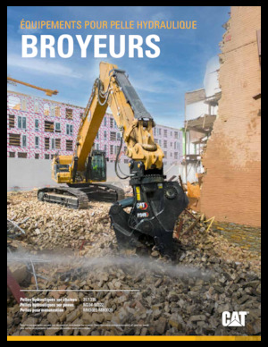 कंक्रीट पल्वराइज़र Caterpillar P224