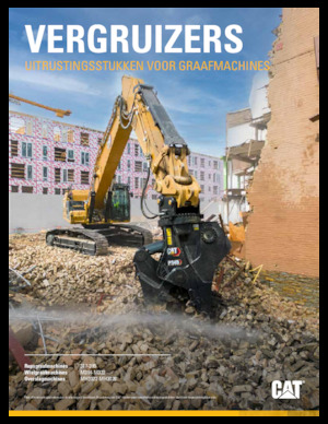 कंक्रीट पल्वराइज़र Caterpillar P224
