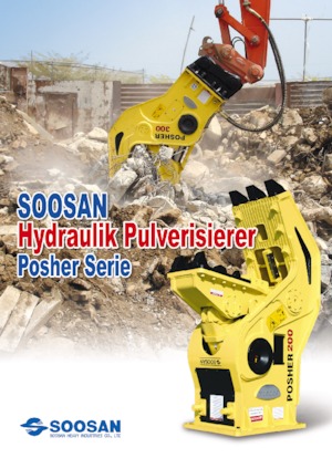 कंक्रीट पल्वराइज़र Soosan POSHER 200 