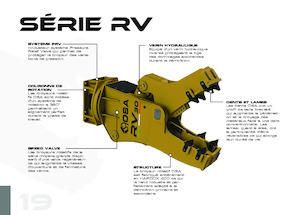 कंक्रीट पल्वराइज़र OSA Demolition Equipment RV 110 