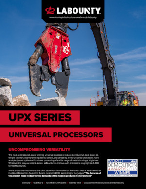 कंक्रीट पल्वराइज़र LaBounty UPX 350 CP