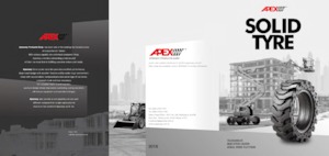 कंस्ट्रक्शन मशीनरी टायर Apexway APEX L1H SSL 13.00-24 Specs Chart