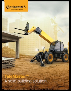 कंस्ट्रक्शन मशीनरी टायर Continental TeleMaster 360/85-28/10.00