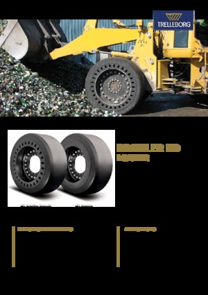 कंस्ट्रक्शन मशीनरी टायर Trelleborg Brawler HD Smooth 55x10x18