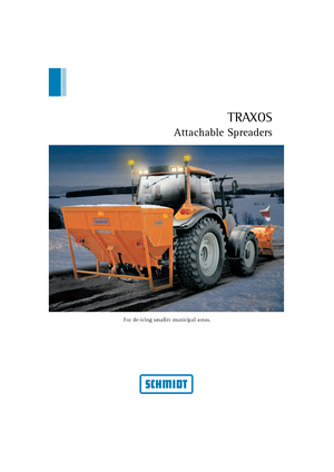 कंटेनर-फेड स्प्रेडर Schmidt Traxos 18 VH