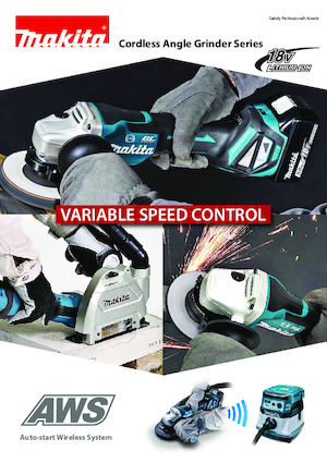 कॉर्डलेस एंगल ग्राइंडर Makita DGA413 