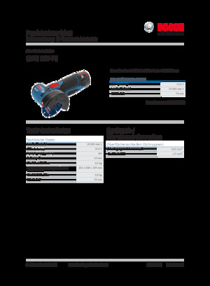 कॉर्डलेस एंगल ग्राइंडर Bosch GWS 12V-76