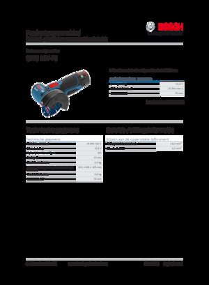 कॉर्डलेस एंगल ग्राइंडर Bosch GWS 12V-76
