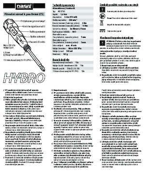 कॉर्डलेस ड्रिल और स्क्रू ड्राइवर Narex AS 37-Li