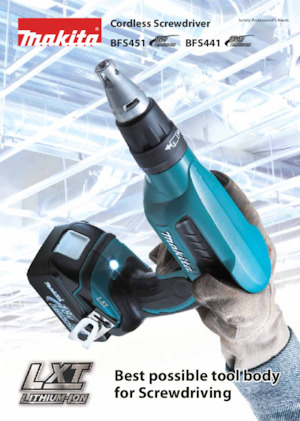 कॉर्डलेस ड्रिल और स्क्रू ड्राइवर Makita BFS441 