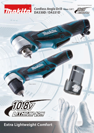 कॉर्डलेस ड्रिल और स्क्रू ड्राइवर Makita DA330D 