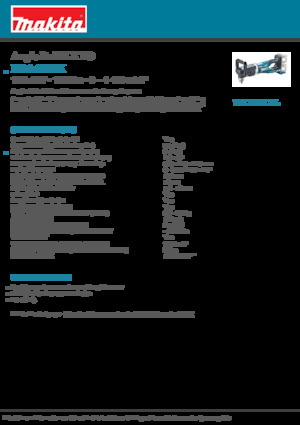 कॉर्डलेस ड्रिल और स्क्रू ड्राइवर Makita DDA460ZK