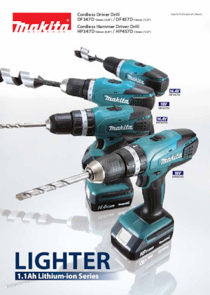 कॉर्डलेस ड्रिल और स्क्रू ड्राइवर Makita DF457D 