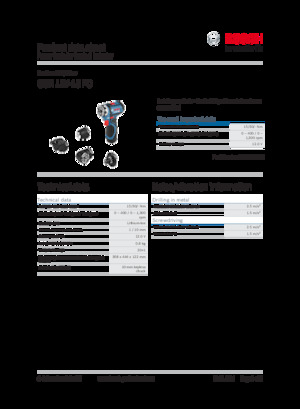 कॉर्डलेस ड्रिल और स्क्रू ड्राइवर Bosch GSR 12V-15 FC